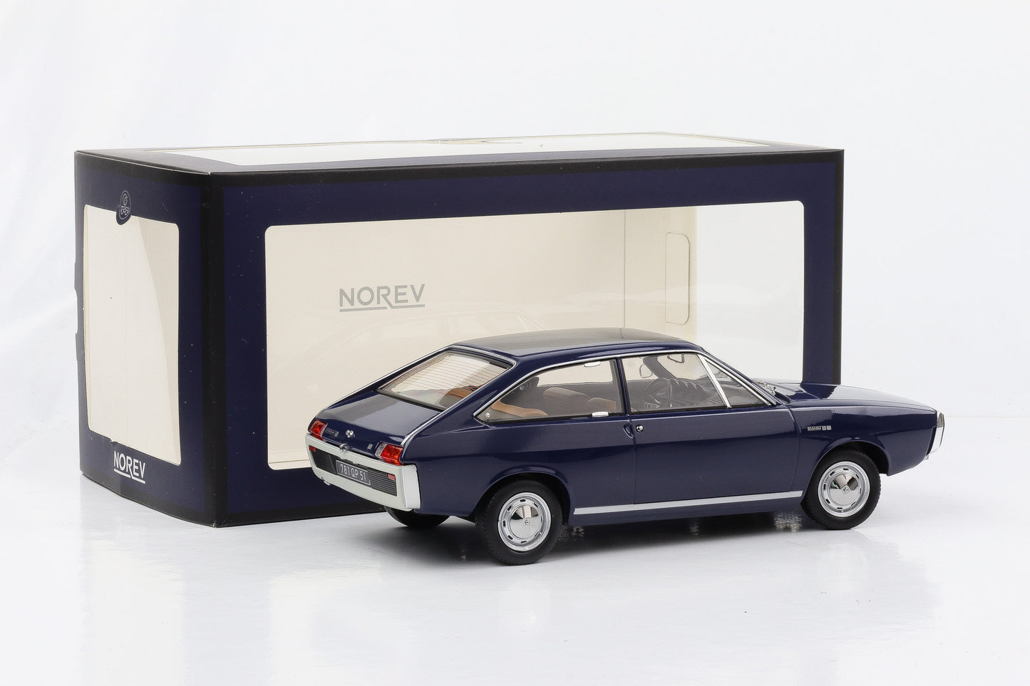 1:18 Citroen DS 21 Le Léman 1968 blu chiaro e scuro Norev