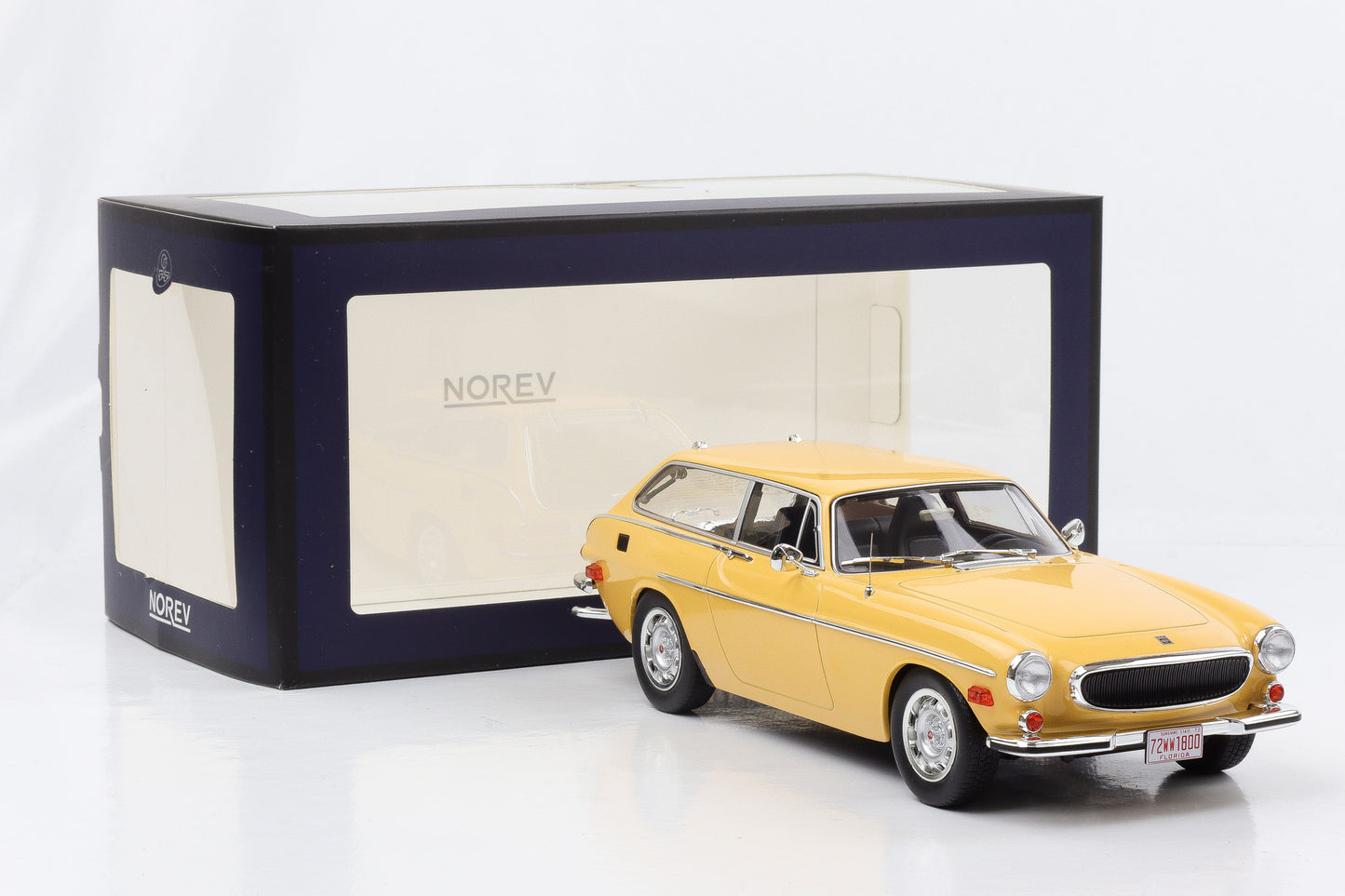 1:18 Citroen DS 21 Le Léman 1968 azul claro e escuro Norev