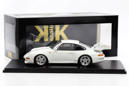1:18 KK Scale Porsche 911 993 GT2 1996 Grandprix white mit Speedline Felgen / Diecast
