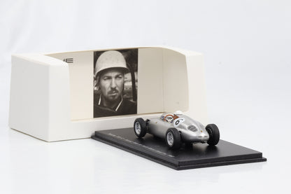 1:43 Spark Porsche 718 F2 2nd Place VII South African Grand PRix 1960 J. Bonnier #6 Dealer