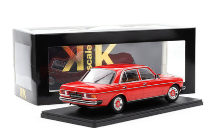 1:18 Mercedes-Benz 230E W123 Saloon 1975 rot diecast KK Scale