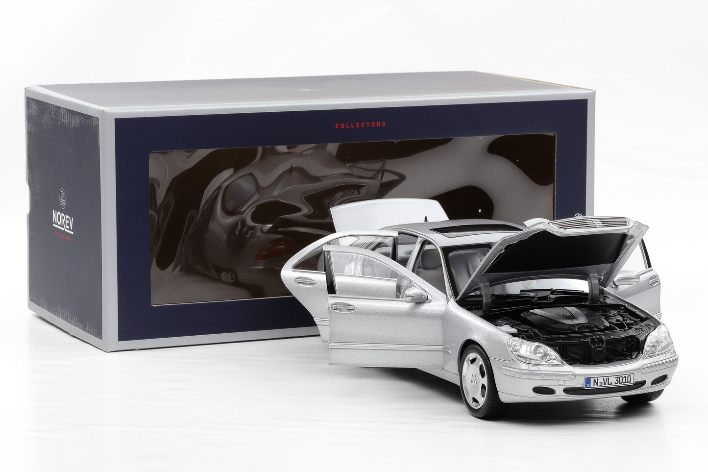 1:18 Norev Mercedes-Benz S600 S-Klasse W220 1998 silber 183810