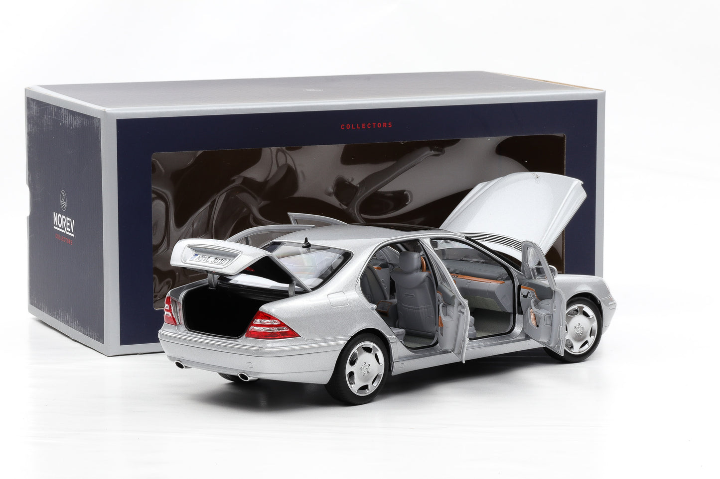 1:18 Norev Mercedes-Benz S600 S-Klasse W220 1998 silber 183810