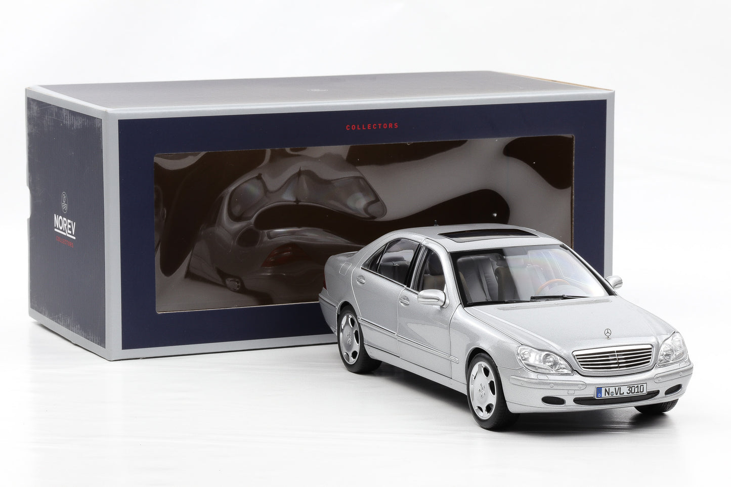 1:18 Norev Mercedes-Benz S600 S-Klasse W220 1998 silber 183810