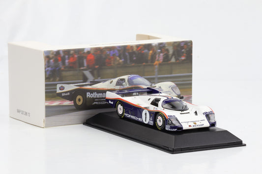 1:43 Spark Porsche 962 C LH Winner Le Mans 1986 Bell Stuck Holbert #1 Dealer mit Decals