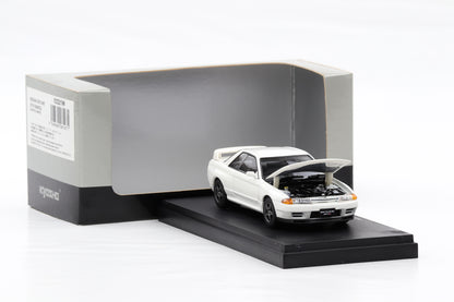 1:43 Kyosho Nissan Skyline GT-R BNR32 Chrystal white 03221W