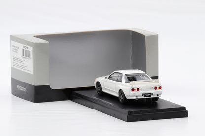 1:43 Kyosho Nissan Skyline GT-R BNR32 Chrystal white 03221W