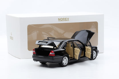 1:18 Norev Mercedes-Benz C36 AMG W202 Limousine 1993 obsidianschwarz 183381