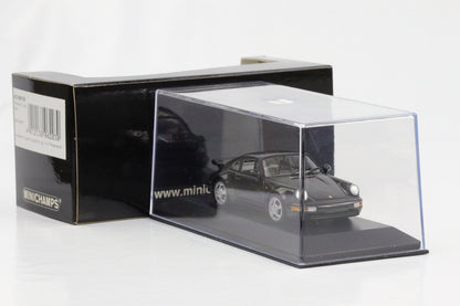 1:43 Minichamps Porsche 911 Turbo 1990 schwarzmetallic 430 069109