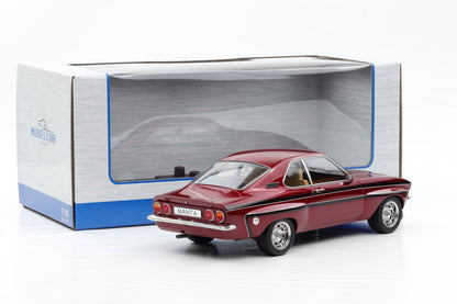 1:18 OPEL Manta A Coupe GTE Breitbau Irmscher 1974 Sport rot metallic