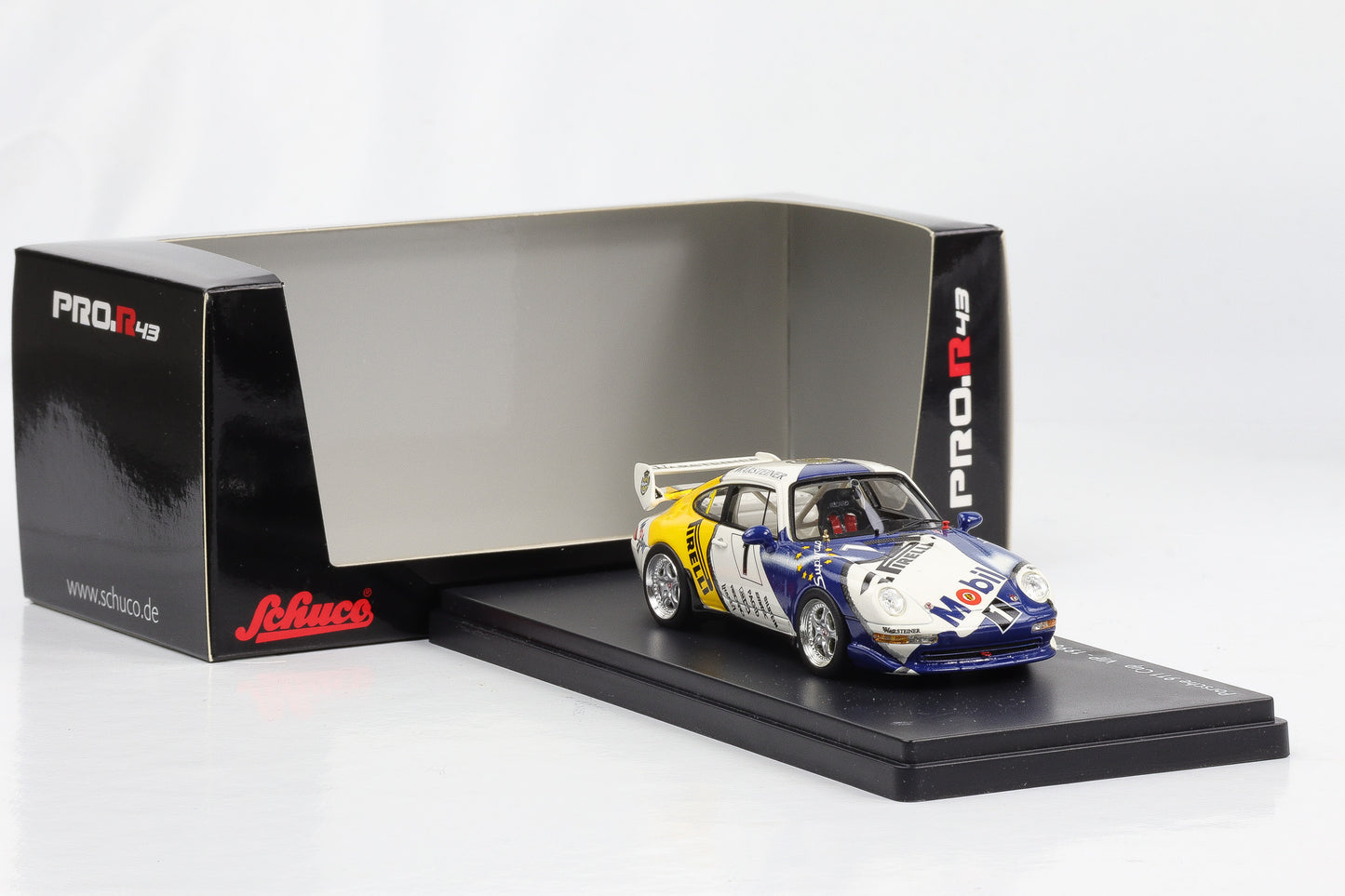 1:43 Schuco Porsche 911 Cup #1 "VIP" 1996 Porsche Supercup