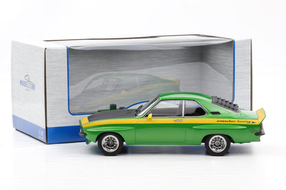 1:18 OPEL Manta A Coupe GTE Breitbau Irmscher 1974 Sport grün metallic