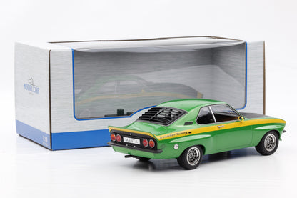 1:18 OPEL Manta A Coupe GTE Breitbau Irmscher 1974 Sport grün metallic