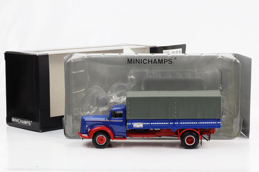 1:43 Minichamps Mercedes-Benz L 315 1954 Pritschwagen mit Abdeckplane 439 034420