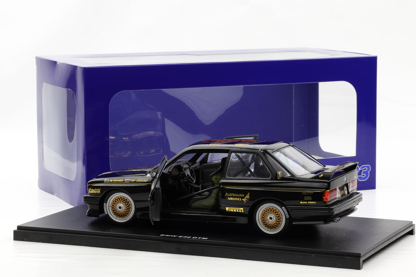 1:18 Werk83 BMW M3 E30 #44 Winner Div. 2 1000km Bathurst 1987 JPS Team BMW