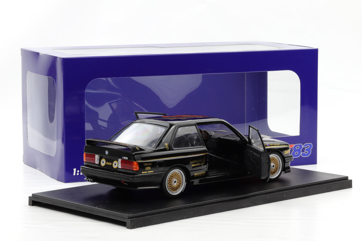 1:18 Werk83 BMW M3 E30 #44 Winner Div. 2 1000km Bathurst 1987 JPS Team BMW