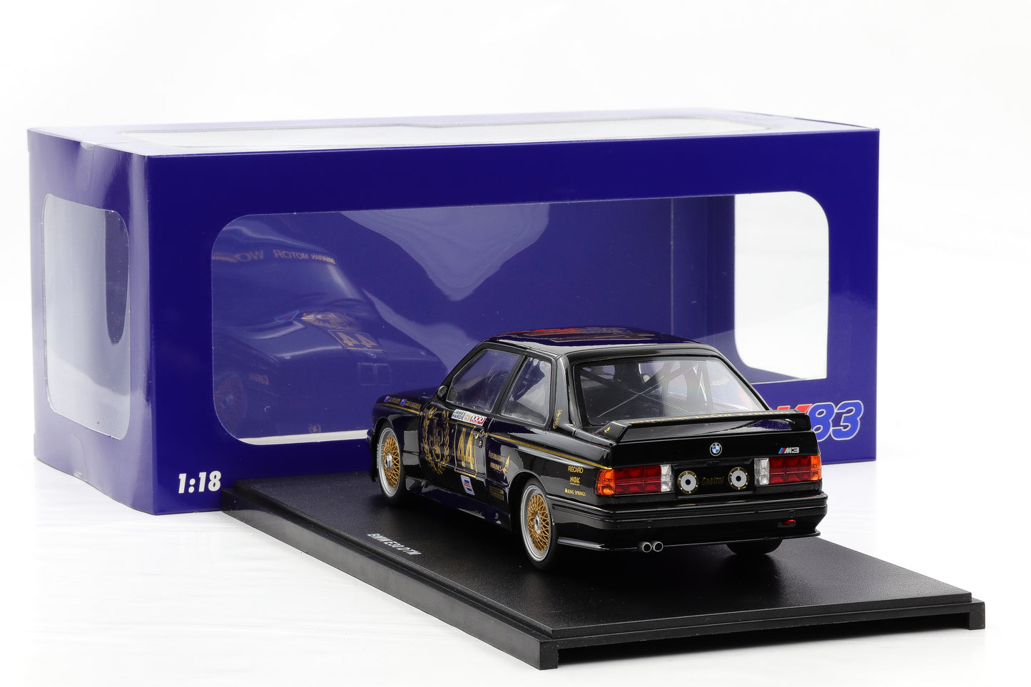 1:18 Werk83 BMW M3 E30 #44 Winner Div. 2 1000km Bathurst 1987 JPS Team BMW
