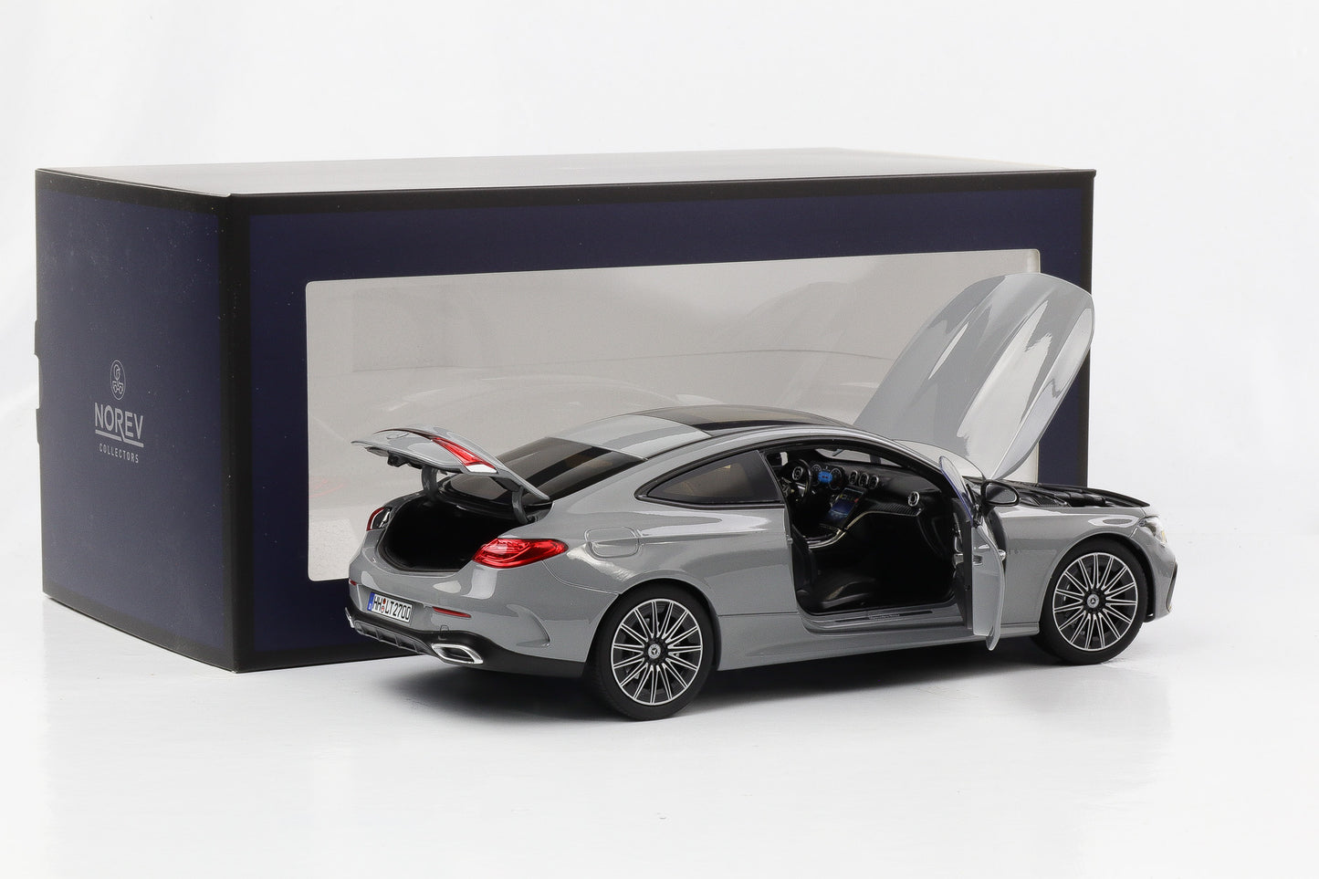 1:18 Norev Mercedes-Benz CLE Coupe C236 2024 Alpine grey 183938 200pcs