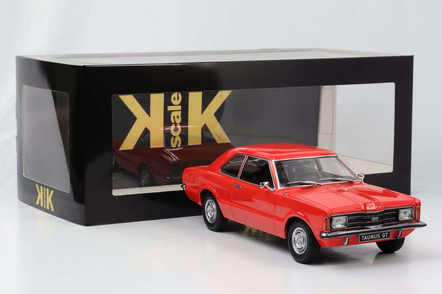 1:18 Ford Taunus GT Limousine 1971 rot 1:18 KK-Scale diecast KKDC1810974