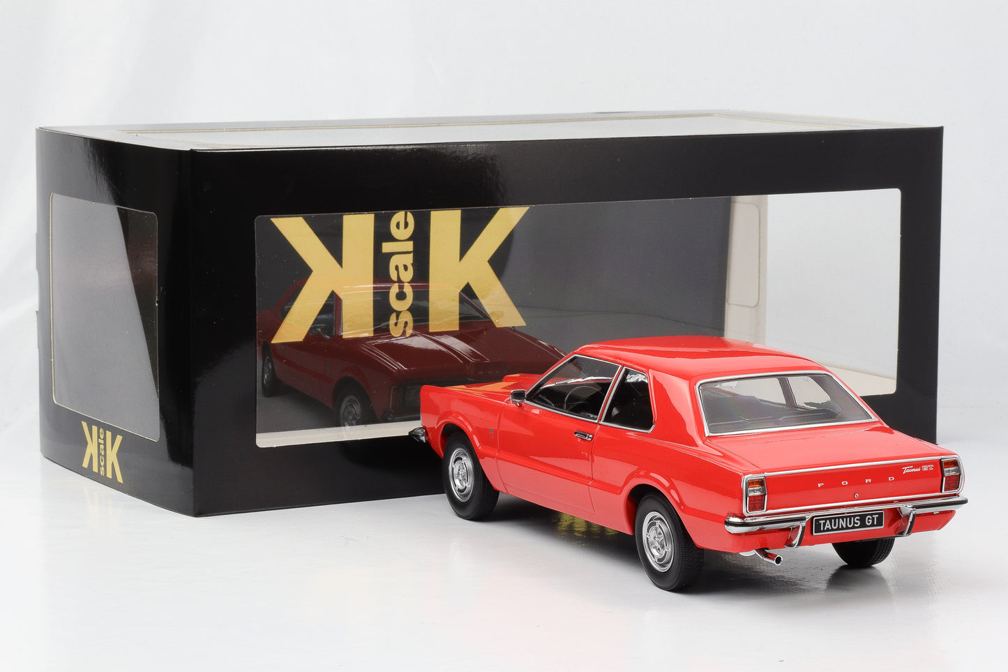 1:18 Ford Taunus GT Limousine 1971 rot 1:18 KK-Scale diecast KKDC1810974