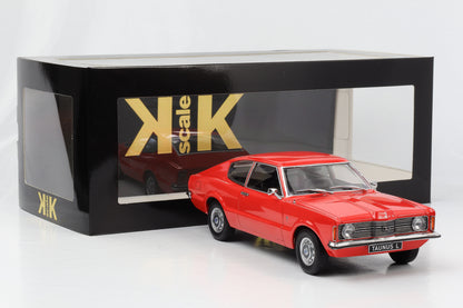 1:18 Ford Taunus L Coupe 1971 rot 1:18 KK-Scale diecast KKDC18002