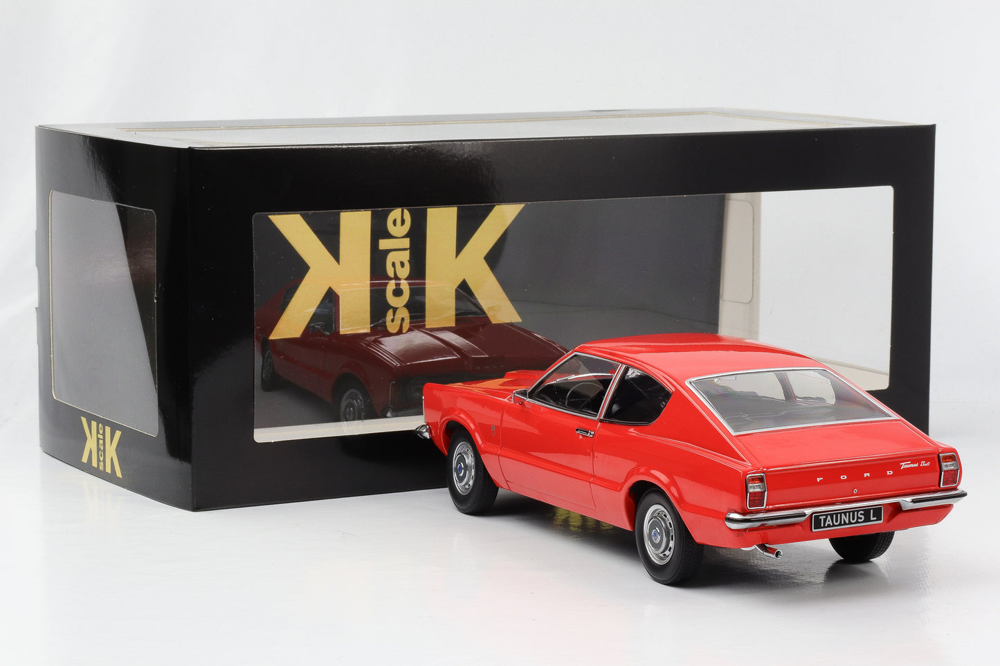 1:18 Ford Taunus L Coupe 1971 rot 1:18 KK-Scale diecast KKDC18002