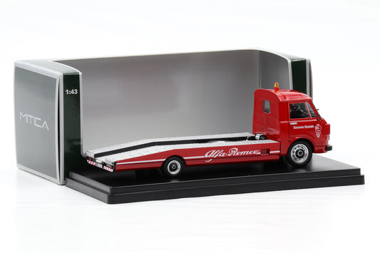 1:43 Mitica Alfa Romeo A12 F12 Car Hauler Transporter LKW 1977 rot