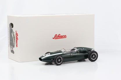 1:18 Cooper T51 英国 GP Aintree 1959 J.Brabham #12 绿色 Schuco