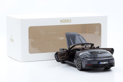 1:18 Norev Porsche 911 GTS Cabriolet 2024 Slate Grey Neo limited 200 pcs