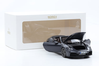 1:18 Norev Porsche 911 GTS Cabriolet 2024 Slate Grey Neo limited 200 pcs