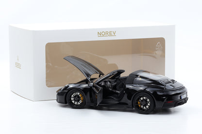 1:18 Norev Porsche 911 Targa 4 GTS schwarz limited opening 200 pcs 187191