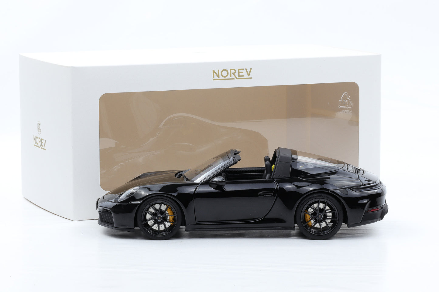 1:18 Norev Porsche 911 Targa 4 GTS schwarz limited opening 200 pcs 187191
