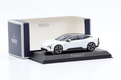 1:43 Norev Polestar 5 Sportwagen 2025 Snow 875010 diecast