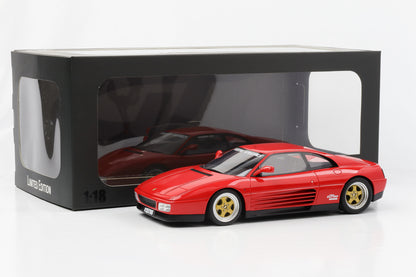 1:18 GT Spirit GT472 Ferrari König Special 348 Twin turbo rosso corsa NEU