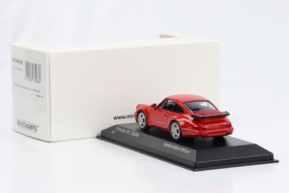 1:43 Porsche 911 964 Turbo 1990 rot Minichamps limited