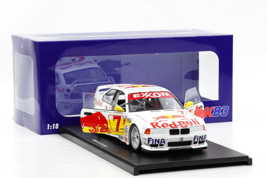 1:18 WERK83 BMW M3 GTR E36 #7 24h Daytona 1997 Red Bull Duez Quester Said Oestreich