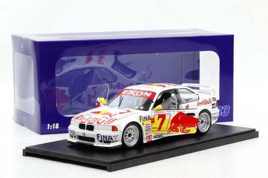 1:18 WERK83 BMW M3 GTR E36 #7 24h Daytona 1997 Red Bull Duez Quester Said Oestreich