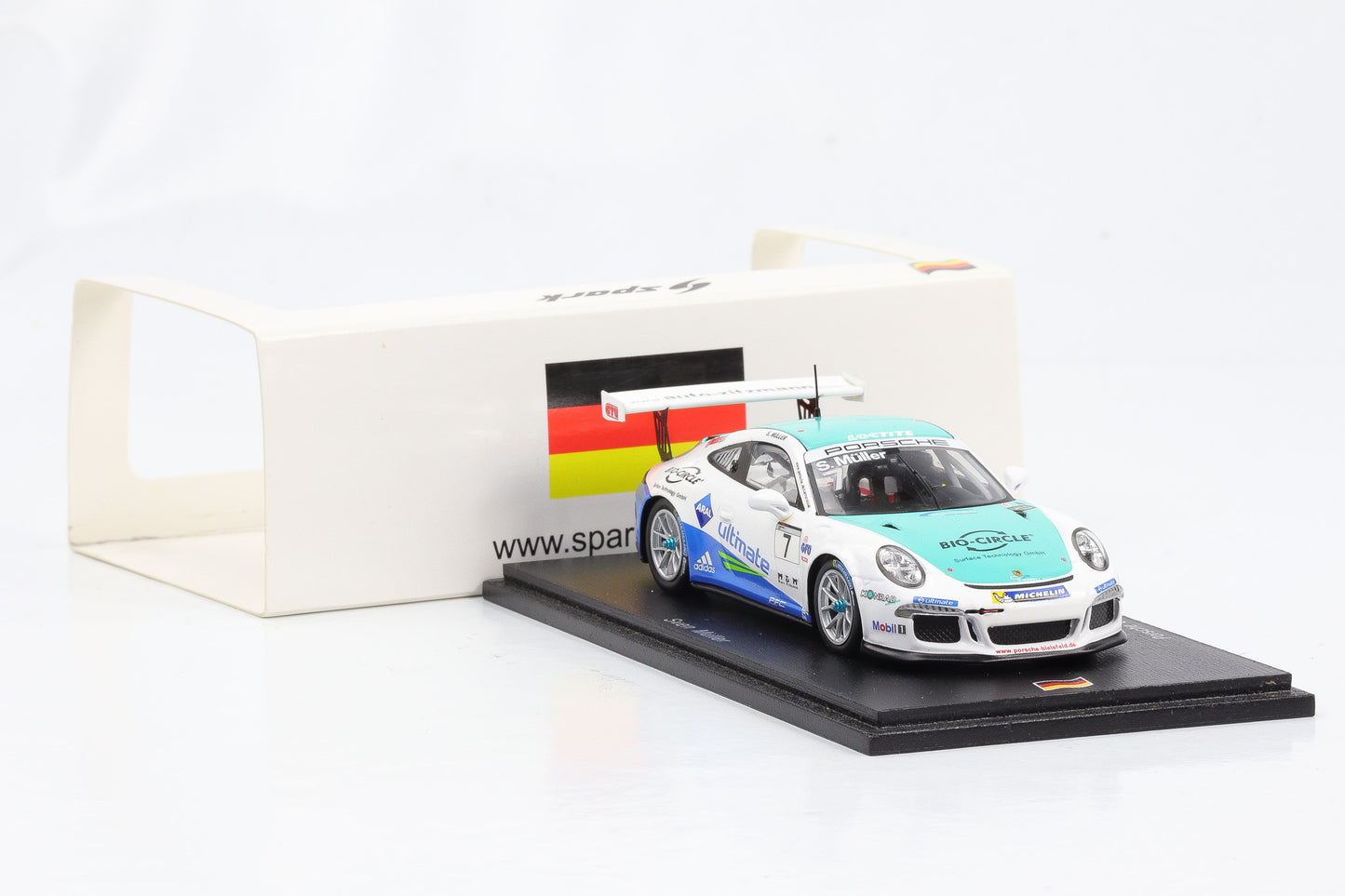 1:43 Spark Porsche Carrera Cup Germany Champion 2016 S. Müller