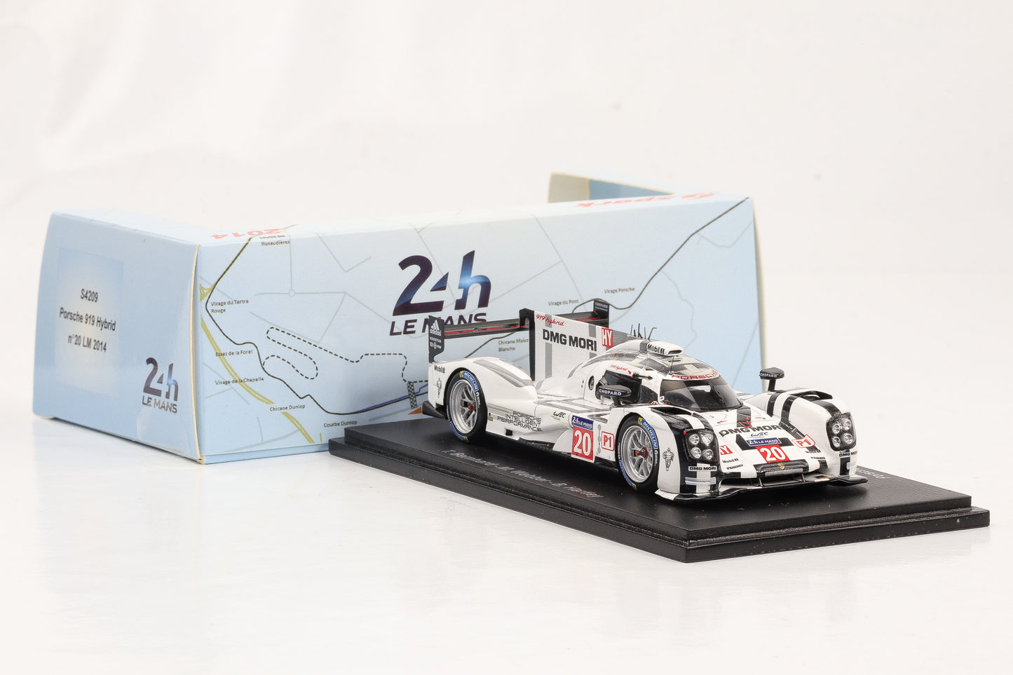 1:43 Spark Porsche 919 Hybrid Nr. 20 Porsche Team Le Mans 2014 Bernhard Webber Hartley