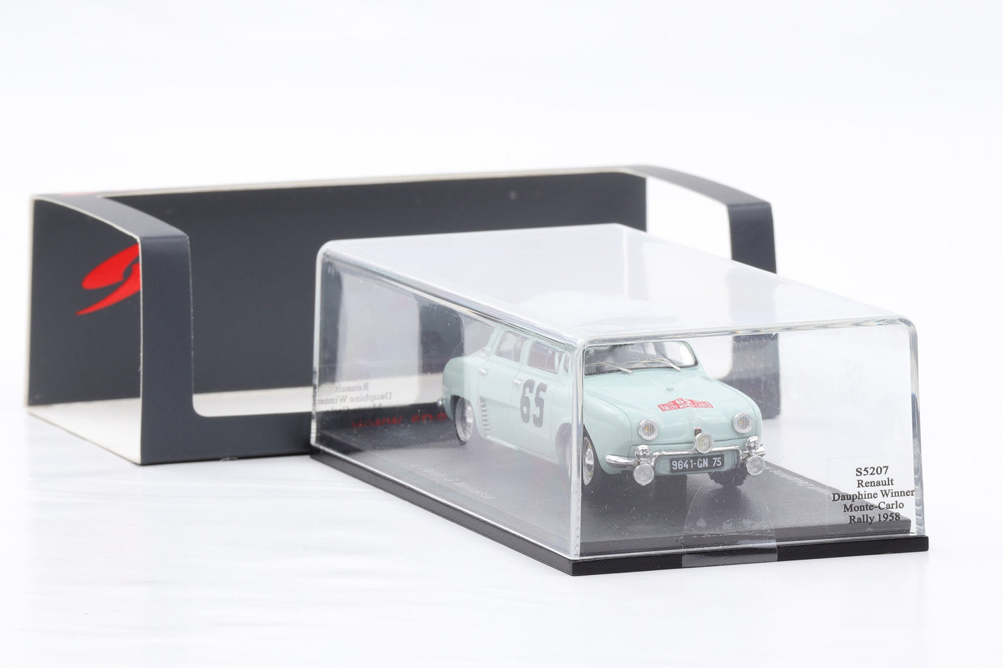 1:43 Spark Renault Dauphine Winner Monte Carlo Rally 1958 resin S5207