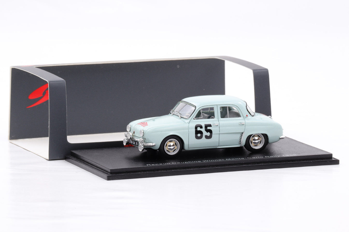 1:43 Spark Renault Dauphine Winner Monte Carlo Rally 1958 resin S5207