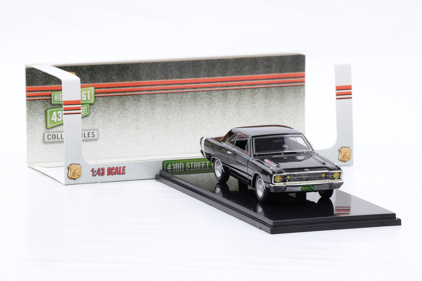 1:43 Highway61 Dodge Dart 1968 schwarz resin
