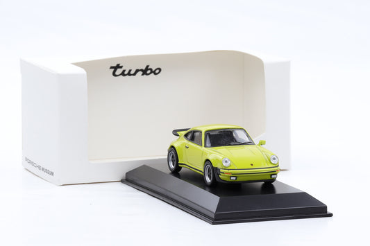 1:43 Porsche 911 930 Turbo 3.0 1975 lichtgrün diecast Museum MAP