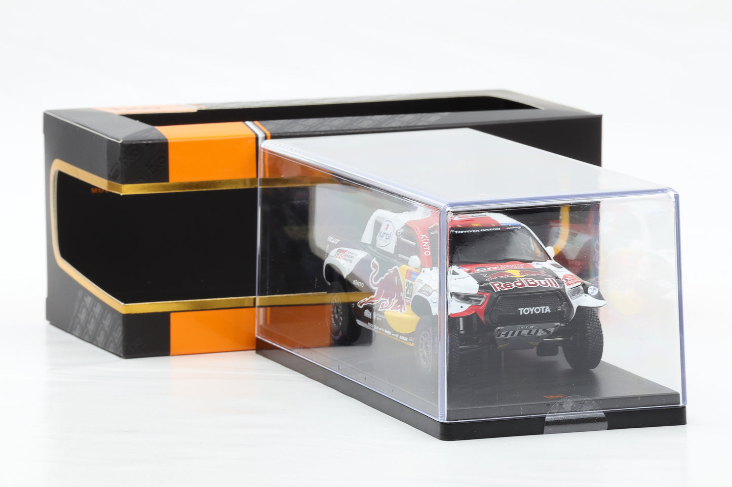 1:43 IXO Toyota GR DKR Hilux #200 Sieger Rallye Dakar 2023 Al-Attiyah Baumel