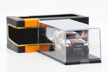 1:43 IXO Toyota GR DKR Hilux #200 Sieger Rallye Dakar 2023 Al-Attiyah Baumel