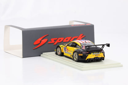 1:43 Spark Porsche 911 GT3 R FIA Motorsport Games GT Cup Vallelunga 2019 D'Silva, Tan