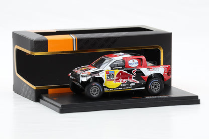 1:43 IXO Toyota GR DKR Hilux #200 Sieger Rallye Dakar 2023 Al-Attiyah Baumel