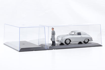 1:18 Klarsichtbox Kunststoff Vitrine Diorama Acrylbox ohne Inhalt 2er Set - stapelbar