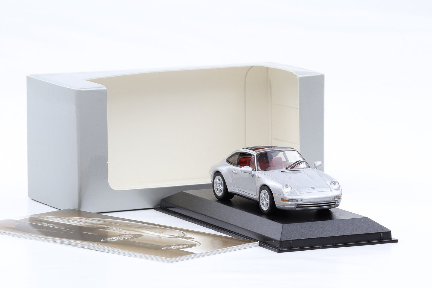 1:43 Minichamps Porsche 911 993 Targa silber 1995 WAP Dealer