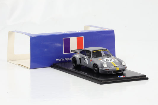 1:43 Spark Porsche 911 Carrera RS 3.0 Gelo Racing 1000km Le Castellet 1974 Schenken Stommelen